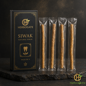 Bâtonnets de Siwak Miswak, lot de 4, bâtonnets de nettoyage dentaire à base de plantes de qualité supérieure, offrant des soins bucco-dentaires naturels, un sourire sain et une hygiène quotidienne. - Product Image 5