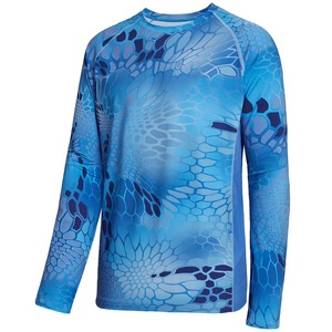Camisa de Pesca para Hombre, Protección Solar UPF 50+, Transpirable, de Secado Rápido, Antibacteriana, Personalizable con Sublimación, Servicio OEM Rápido - Product Image 5