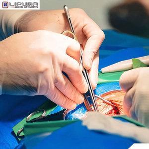 Manche de scalpel # 6 Couteaux chirurgicaux de qualité supérieure, manche en plastique dur antirouille, légers et durables, instruments médicaux - Product Image 3