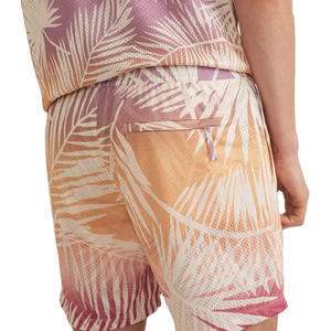 Shorts unisexes en mesh, style tendance, avec logo sur le devant, 100% polyester, séchage rapide et respirant, taille personnalisable, ceinture élastique. - Product Image 6