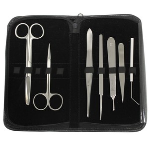 Stainless Steel Dissection Tools All-Purpose Dissection <b>Kit</b> Non-Slip Grip Tools CE Certified Designed for Biology Zoology - Product Image 5