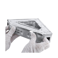Piège à souris portable, cage facile à installer, attrape-souris et rats vivants, réutilisable, boîte en métal