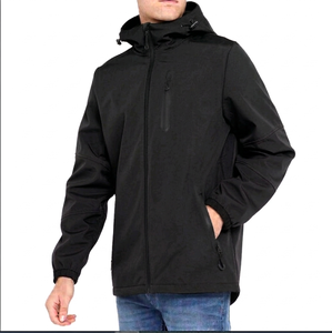 OEM Service <b>Cheap</b> Price Breathable Men's Hooded Stand Collar Front Logo Softshell <b>Winter</b> <b>Jacket</b> Wholesale Rate <b>Jacket</b> - Product Image 5