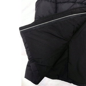 Gilet streetwear automne-hiver, couleur unie, brillant, col montant, sans manches, mode décontractée, chaud, court, en duvet matelassé - Product Image 6