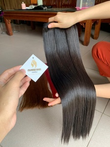 Mechones rectos de hueso de Vietnam, extensiones de cabello humano virgen liso a granel - Product Image 5