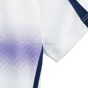 Uniforme de badminton pour femmes, manches courtes plissées, respirant, sur mesure, OEM, vente en gros - Product Image 6