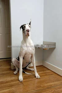 <b>Stainless</b> <b>Steel</b> XL Size <b>Dog</b> Food <b>Bowl</b> with Hanging Facility Silver Pet <b>Bowls</b> & Feeders for Home Garden Use - Product Image 3