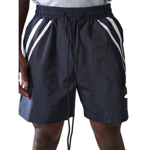 2025 Shorts décontractés pour hommes américain surdimensionné coupe ample séchage rapide coton antibactérien respirant glace peau Patchwork grande taille - Product Image 4