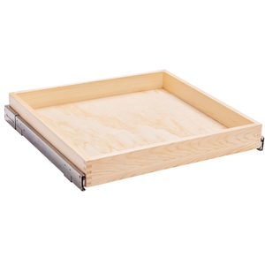 Organisateur de tiroir de cuisine avec séparateurs en bois brut, design moderne, accessoires de rangement - Product Image 1