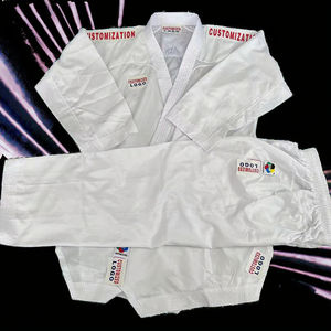 Uniformes de Karate para Hombre Adulto, Ligeros, de Poliéster/Algodón, Transpirables, con Malla, Diseño Impreso por Transferencia de Calor, Aprobados para KUMITE Gi - Product Image 2