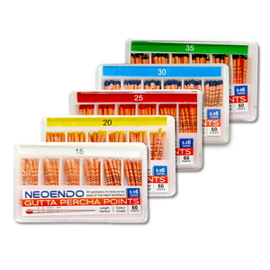 Points de gutta-percha manuels en métal Neoendo 6% Points endodontiques dentaires - Product Image 5