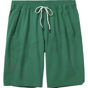 Shorts de bain et de sport personnalisés pour hommes 2025 – 100 % coton, séchage rapide, coupe-vent, respirant, avec filet, couleur unie, cordon de serrage, pour l'été - Product Image 6