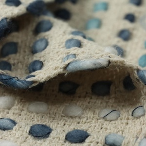 Handmade Decorative Handwoven Cotton Sofa <b>Throw</b> With Textured Weave Tassel Fringe Border Lightweight <b>Blanket</b> - Product Image 5