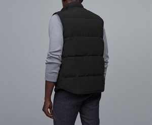 High Quality Custom Logo Down Puffer Vest Men and Women Down Vest Lightweight <b>Wind</b> <b>Breaker</b> Waistcoat Vest With Pocket - Product Image 2