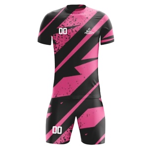 Maillot de football 100 % polyester de qualité supérieure, respirant, séchage rapide, anti-plis, manches courtes pour homme – Idéal pour l'été - Product Image 1