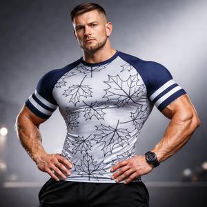 Offre Spéciale : Ensemble Rashguard MMA Personnalisé Imprimé Demi-Body, T-shirt de Compression et Short de Combat pour Entraînement de Grappling sans Gi - Product Image 6