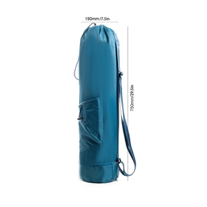 Bolsa de Transporte para Esterilla de Yoga Grande, Correa de Hombro Compacta, Unisex, Ecológica, de Lona de Algodón, con Logotipo Personalizado, Duradera, Antideslizante - Product Image 6