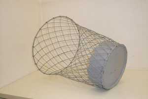 <b>Large</b> Capacity Metal Waste <b>Bin</b> for Kitchen Bathroom Bedroom - Product Image 1