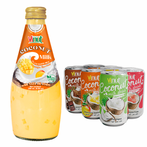 เครื่องดื่มกะทิรสชาติดีที่สุด-vinut Vietnam, ตัวอย่างฟรี, ฉลากส่วนตัว, มีสินค้า - Product Image 1