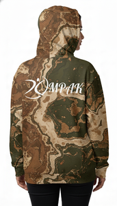 Sweat à capuche unisexe oversize décontracté urbain pour l'hiver avec broderie et impression par sublimation pour les marques avant-gardistes - Product Image 2