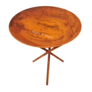 Luxury Iron <b>Fire</b> <b>Pit</b> with Heat Resistant Paint Freestanding Design Coal/Wood Burning Outdoor Heater - Product Image 1