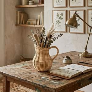 Cesta de Mimbre Artesanal KETTLE - Product Image 5