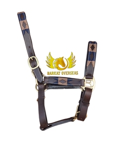 Harnais en cuir pour cheval de polo, boucle en laiton imperméable, quincaillerie robuste et réglable, équipement équestre saisonnier durable, équipement équestre personnalisé - Product Image 6