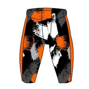 Pantalon de football américain personnalisé en polyester extensible pour l'entraînement et les matchs, fabrication en gros pour équipes - Product Image 2