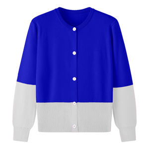 เสื้อสเวตเตอร์ถักสไตล์กรีกคุณภาพสูงสำหรับผู้หญิง สีชมพูและสีเขียว แขนยาว สไตล์ลำลอง เหมาะสำหรับกลุ่มเพื่อนร่วมงาน - Product Image 3