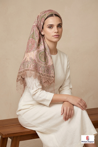 Luxury Custom Printed <b>Silk</b> <b>Square</b> <b>Scarf</b> With Tassel Lightweight Soft Fabric Women Fashion Headscarf OEM Manufacturer - Product Image 3