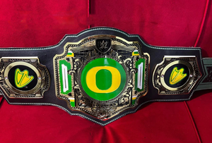 Ceinture de champion des Oregon Ducks, taille adulte, modèle Legacy, en alliage de zinc de qualité supérieure, 2 mm/4 mm, taille haute - Product Image 3