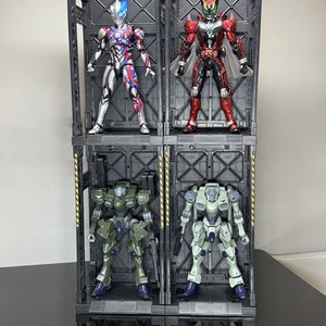 ตู้โชว์โมเดลหุ่นยนต์แบบโมดูลาร์พร้อมหลังคาสำหรับเก็บโมเดล RG HG Gundam ฐานจัดแสดงไดโอรามา - Product Image 2