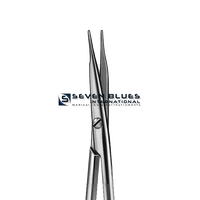 Ciseaux de dissection en acier inoxydable Jameson BSC1177 pour ensembles d'instruments chirurgicaux