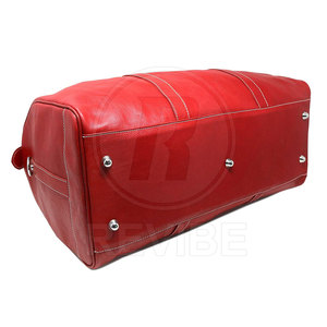 Classic Genuine Leather Travel Duffle <b>Bags</b> for Men-Vintage Design Stylish Look 30-40L Capacity Lightweight & Eco-Friendly - Product Image 3