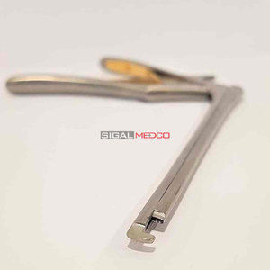 Pinzas Kerrison Manuales de 45 Grados al por Mayor, Instrumento de Punzonado Espinal de Acero Inoxidable de Alta Calidad para Extracción Ósea de Precisión - Product Image 2