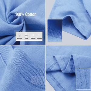 Servicio Profesional OEM ODM, Camisetas Unisex de Moda al por Mayor, Camisetas de Alta Calidad para Hombre, Camisetas Extra Grandes de Algodón Suave - Product Image 2