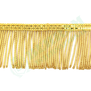 OEM Gold Bullion Fringe <b>Trim</b> Customized Bullion <b>Tassel</b> Fringe Plated Bullion and Mylar Thread <b>Trim</b> <b>Tassel</b> Fringe Liturgical Use - Product Image 5