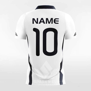 Camiseta de Fútbol para Hombre, Marca Teamname 10, Color Granate, Manga Corta, Sublimada, Cuello Redondo, Transpirable, 320g, Poliéster, Logotipo Frontal, Todas las Temporadas - Product Image 4