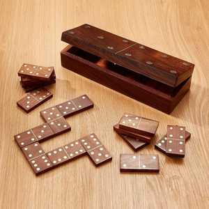 Jeux de société en bois écologiques au design traditionnel pour adultes, enfants et familles - Divertissement à domicile et en voyage - Product Image 3