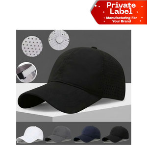 Gorras Trucker de Corona Suave Sin Estructura, Gorra Polo Minimalista Lisa, Gorras Trucker con Costuras de Alta Densidad, Gorras Snapback de Color Sólido Liso - Product Image 1