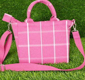 Purple Insulated Cooler Bag Lunch Tote Custom Printed Picnic Hand Bag - Product Image 2