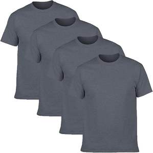 Camiseta de Hombre, Tejida, con Serigrafía, 100% Algodón, Ecológica, Transpirable, Color Personalizado, Logotipo Personalizado, Manga Corta, OEM - Product Image 5