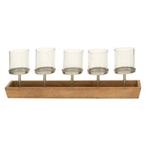 เชิงเทียนไม้ดีไซน์หรูหรา พร้อมดีเทลเรียบง่าย เหมาะสำหรับบ้านสมัยใหม่และตกแต่งภายในสำนักงานระดับมืออาชีพ - Product Image 6