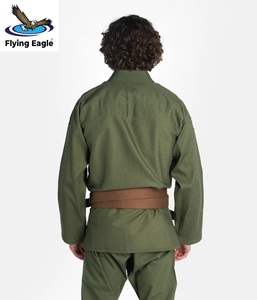 Combinaison de Jiu-Jitsu Brésilien (BJJ) de haute qualité, extensible, légère, durable, respirante, en coton, pour l'entraînement au karaté - Product Image 4