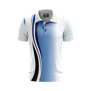 Chemises polo décontractées pour hommes, chemises polo tendance, nouveau design, logo personnalisé, couleur unie, respirantes, pour hommes, OEM - Product Image 2