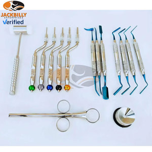 Juego de 15 Piezas Premium de Acero Inoxidable para Levantamiento de Senos Dentales, Osteótomos, Empacadores de Injertos Óseos, Martillos y Kit de Cirugía de Implantes, Certificado CE - Product Image 2