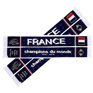 Écharpe de football personnalisée de haute qualité, séchage rapide, respirante, pour supporters, avec logo d'équipe - Product Image 1