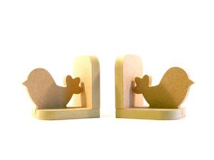 Porte-livres ronds en bois faits à la main, supports décoratifs contemporains et modernes, supports de rangement amovibles pour étagère de maison ou de bureau - Product Image 3