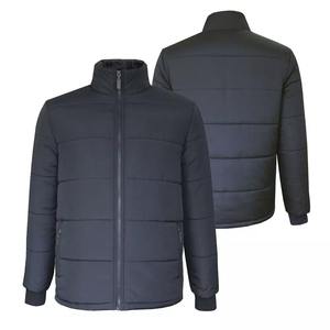Veste matelassée pour homme de qualité supérieure, logo personnalisé, manches longues, col montant, imperméable, pour l'hiver - Product Image 1