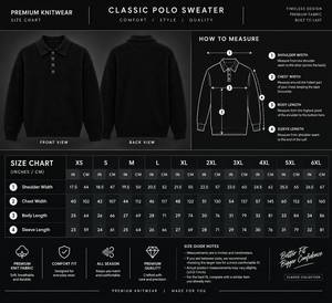 Pull en maille côtelée noire avec logo pour homme, manches longues, vêtement décontracté d'hiver, service OEM - Product Image 6